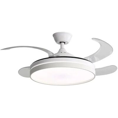 Ventilador de Techo Klack con Luz LED, Aspas Retráctiles, Silencioso, Función Frío-Calor Ventilador de Techo Klack con Luz LED, Aspas Retráctiles, Silencioso, Función Frío-Calor