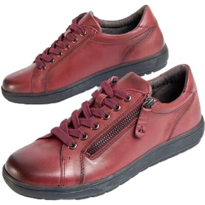 Purapiel Ailina Burgund Oxford Zapatos - Oxford Shoes Purapiel Ailina Burgund Oxford Zapatos - Oxford Shoes