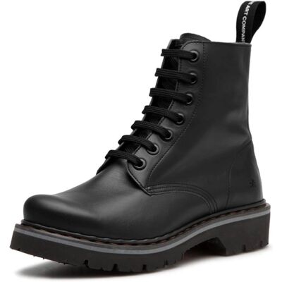 Art Stivaletti in Pelle Nera - Scarpe Art Stivaletti in Pelle Nera - Scarpe