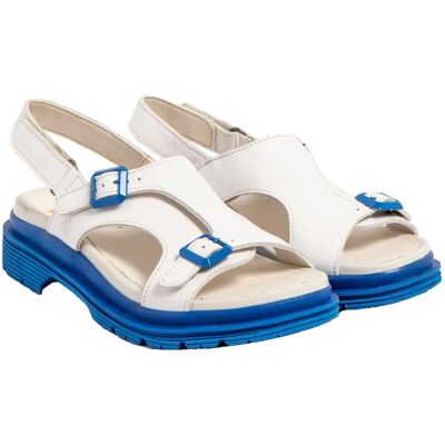 Art Sandali 1551 NAPPA bianco-blu Art Sandali 1551 NAPPA bianco-blu