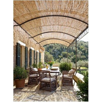 Jardin202 Valla de Bambú - Pantalla ecológica de bambú natural 2x5m Jardin202 Valla de Bambú - Pantalla ecológica de bambú natural 2x5m