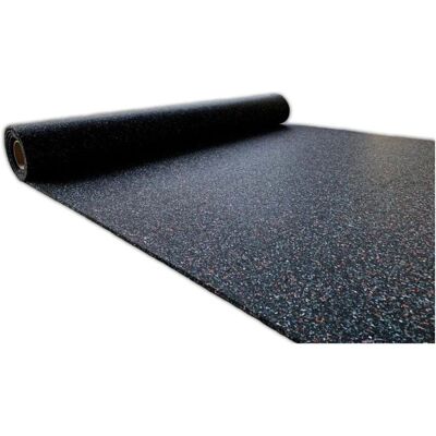 Jardin202 - EPDM Plus Gym Floor Roll 8mm - Negro Jardin202 - EPDM Plus Gym Floor Roll 8mm - Negro