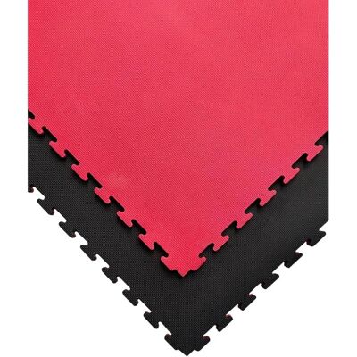 Jardin202 Puzzle Tatami Piso - Vermelho/Preto 20mm Jardin202 Puzzle Tatami Piso - Vermelho/Preto 20mm