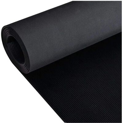 JARDIN202 Modelo - Tapete de borracha fino - 3mm de espessura - Preto - Tapete antiderrapante JARDIN202 Modelo - Tapete de borracha fino - 3mm de espessura - Preto - Tapete antiderrapante