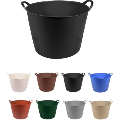 JARDIN202 Balde de jardín de plástico reciclado - 25L - Pack de 20 JARDIN202 Balde de jardín de plástico reciclado - 25L - Pack de 20