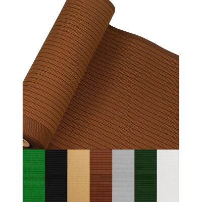 JARDIN202 Rede de Privacidade - 110/95g/m², Marrom, 10m JARDIN202 Rede de Privacidade - 110/95g/m², Marrom, 10m