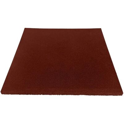 Jardin202 Alfombrillas de caucho - 50x50cm, Rojo, Piso profesional para gimnasio Jardin202 Alfombrillas de caucho - 50x50cm, Rojo, Piso profesional para gimnasio