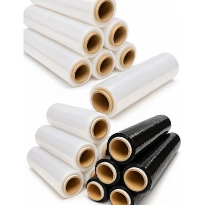 JARDIN202 Filme stretch - 50cm x 200m - Pacote com 6 JARDIN202 Filme stretch - 50cm x 200m - Pacote com 6