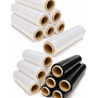 Jardin - Jardin202 - 50cm x 200m - Negro - Film estirable Jardin - Jardin202 - 50cm x 200m - Negro - Film estirable