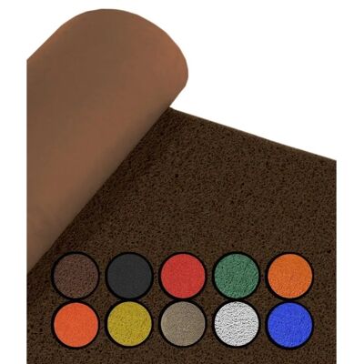 JARDIN202 Felpudo de rizos PVC vinílico - Alfombra de entrada - Resistente y fácil de limpiar JARDIN202 Felpudo de rizos PVC vinílico - Alfombra de entrada - Resistente y fácil de limpiar