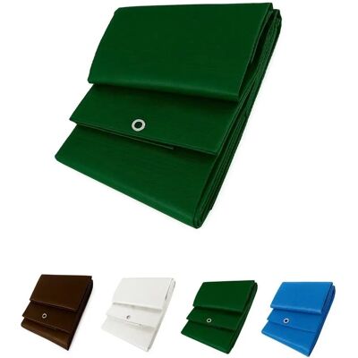 Jardin202 Lona Impermeable Reforzada - 8X12M - Verde Oscuro Jardin202 Lona Impermeable Reforzada - 8X12M - Verde Oscuro