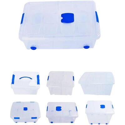 JARDIN202 Cajas de Almacenaje Transparentes - 36L JARDIN202 Cajas de Almacenaje Transparentes - 36L