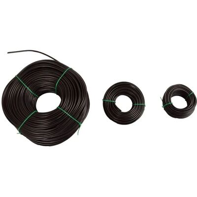 Jardin202 Microtubo PVC 4/6mm - Irrigação por Gotejamento Flexível - Preto - 50m Jardin202 Microtubo PVC 4/6mm - Irrigação por Gotejamento Flexível - Preto - 50m