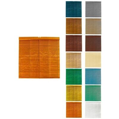Persianas de Madera Jardin202 con Polea Metálica - Enrollables para Ventanas - 85x160cm - Naranja Persianas de Madera Jardin202 con Polea Metálica - Enrollables para Ventanas - 85x160cm - Naranja