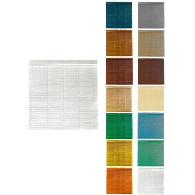 Jardin202 Persianas de Madera de Pino con Polea Metálica - Estor Enrollable para Ventanas, Puertas - 90 x 240 cm - Blanco Jardin202 Persianas de Madera de Pino con Polea Metálica - Estor Enrollable para Ventanas, Puertas - 90 x 240 cm - Blanco