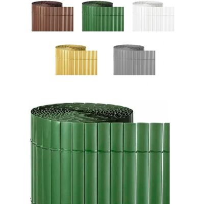 Cañizo PVC Doble Cara Jardin202 - Resistente a UV y Viento - 2x3m - Verde Cañizo PVC Doble Cara Jardin202 - Resistente a UV y Viento - 2x3m - Verde