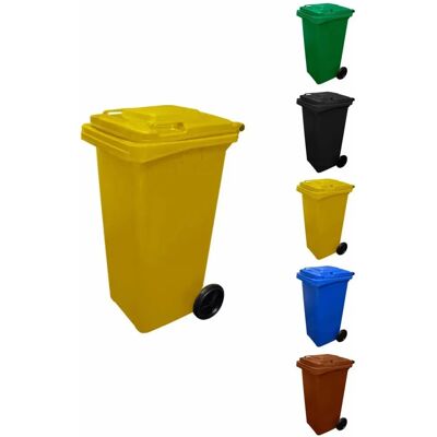 Jardin202 - Contenedor de Reciclaje Amarillo - Basura - 360l Jardin202 - Contenedor de Reciclaje Amarillo - Basura - 360l