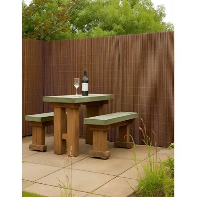 Jardin202 Cercado de Mimbre Natural 80% Privacidad - Jardín y Terraza Jardin202 Cercado de Mimbre Natural 80% Privacidad - Jardín y Terraza