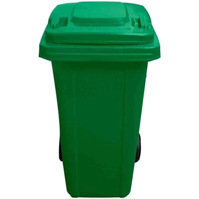 Jardin202 - Contenedor de Basura Reciclable con Ruedas - 120L Jardin202 - Contenedor de Basura Reciclable con Ruedas - 120L
