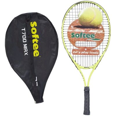 Softee T700 Max 23'' Tennisracket - Groen/Zwart - Junior Softee T700 Max 23'' Tennisracket - Groen/Zwart - Junior