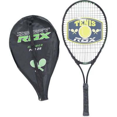 Rox Hammer Pro 25 Onbespannen Tennisracket - Zwart - Tennis Racket Rox Hammer Pro 25 Onbespannen Tennisracket - Zwart - Tennis Racket
