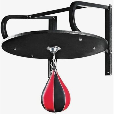 Softee Speed Ball Wall Mount Platform - Black - 1.5 Kg Softee Speed Ball Wall Mount Platform - Black - 1.5 Kg