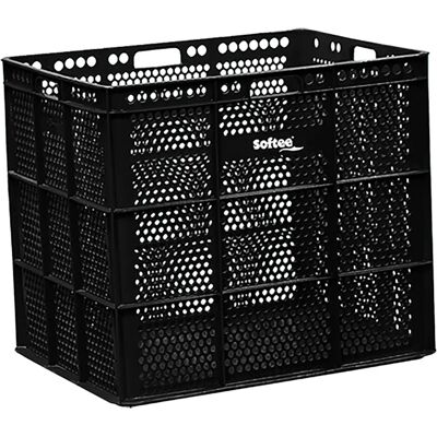 Softee Red Plastic Storage Box - Storage box 47.5x53.5x62 cm Softee Red Plastic Storage Box - Storage box 47.5x53.5x62 cm