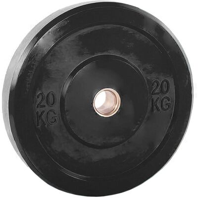 Disque de 20 Kg Noir Softee - Disque de Musculation - Publicité Disque de 20 Kg Noir Softee - Disque de Musculation - Publicité