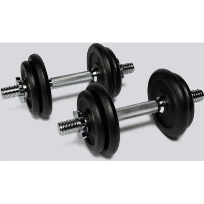 Softee 20 kg Dumbbell Set - Adjustable, Compact & Durable Softee 20 kg Dumbbell Set - Adjustable, Compact & Durable