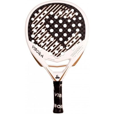 Vibor-A Yarara Pro White - Contrôle et Puissance - Raquette de Padel - Publicité Vibor-A Yarara Pro White - Contrôle et Puissance - Raquette de Padel - Publicité