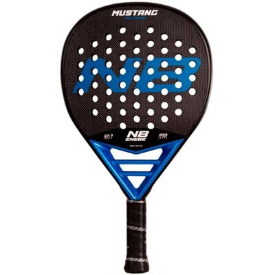 Enebe Mustang 2025 - Raqueta de padel azul Enebe Mustang 2025 - Raqueta de padel azul