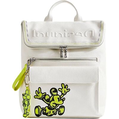 Desigual Mickey Nerano White Women Backpack - Backpack Desigual Mickey Nerano White Women Backpack - Backpack
