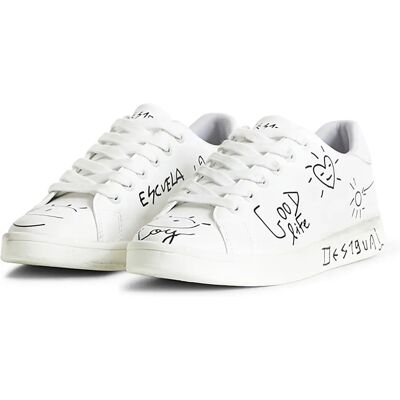 Desigual Cosmic Alexis Witte Sneakers - Sneakers Desigual Cosmic Alexis Witte Sneakers - Sneakers