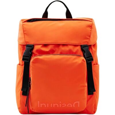 Mochila Unisex Naranja Desigual - Accesorio Otoño/Invierno Mochila Unisex Naranja Desigual - Accesorio Otoño/Invierno