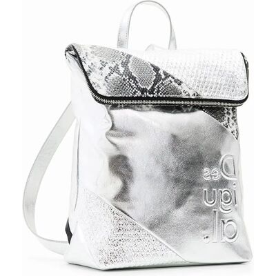 Mochila Plata Desigual - Accesorios Mujer - Mochilas Mochila Plata Desigual - Accesorios Mujer - Mochilas
