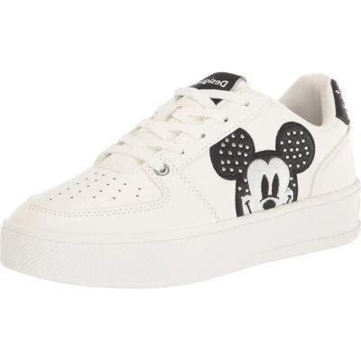 Desigual Baskets Blanches Mickey Mouse - Baskets - Publicité Desigual Baskets Blanches Mickey Mouse - Baskets - Publicité