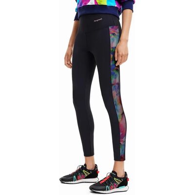 Leggings Tulip di Desigual - Stampa floreale in vita alta Leggings Tulip di Desigual - Stampa floreale in vita alta