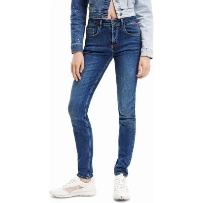 Jeans da donna Desigual - Blu - Primavera/estate - Jeans Jeans da donna Desigual - Blu - Primavera/estate - Jeans