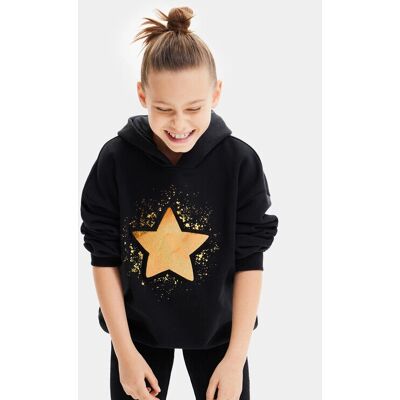 Desigual Imorge Mikina - Mikina, Černá, Casual Desigual Imorge Mikina - Mikina, Černá, Casual