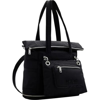 Desigual Basic Modular Voyager Sac à main / Sac à dos pour femmes - Unisexe - Publicité Desigual Basic Modular Voyager Sac à main / Sac à dos pour femmes - Unisexe - Publicité