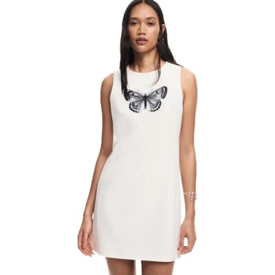 Robe femme Desigual Los Angeles - En ligne A, Court, Col rond - Robe - Publicité Robe femme Desigual Los Angeles - En ligne A, Court, Col rond - Robe - Publicité