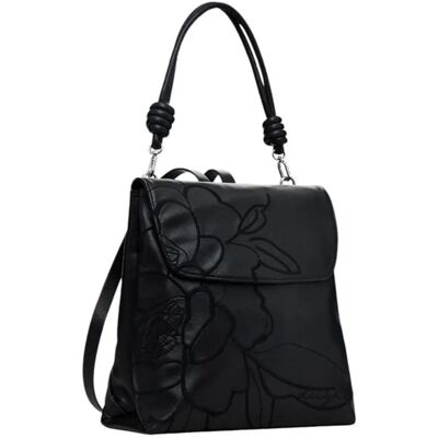 Desigual Zaino Nero - Modello 24WAKP17 - Poliestere Casual Desigual Zaino Nero - Modello 24WAKP17 - Poliestere Casual