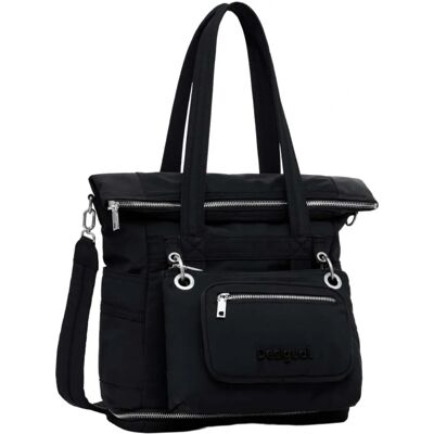 Sac à dos Desigual Basic Modular Voyager - Unisexe Noir Sac à dos Desigual Basic Modular Voyager - Unisexe Noir