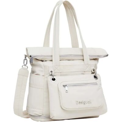 Desigual Basic Modular Voyager - Grey Unisex Backpack Desigual Basic Modular Voyager - Grey Unisex Backpack