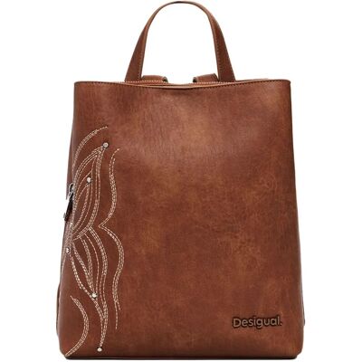 Desigual Brown Goodall City Backpack - Backpack Desigual Brown Goodall City Backpack - Backpack