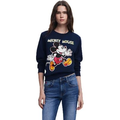Desigual AVERY MICKEY Marine S - Sweatshirt Desigual AVERY MICKEY Marine S - Sweatshirt