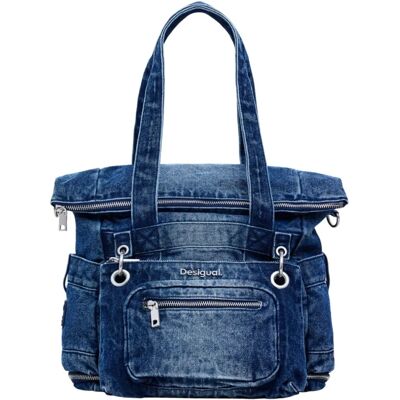 Desigual Women's Handbag with Shoulder Strap and Zip Fastening - Bags Desigual Women's Handbag with Shoulder Strap and Zip Fastening - Bags