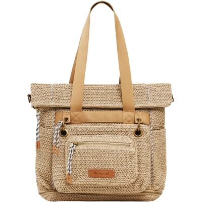 Desigual Voyager Rafia Bag - Large Capacity Backpack Desigual Voyager Rafia Bag - Large Capacity Backpack