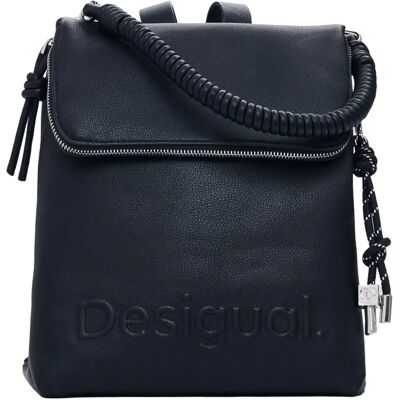 Desigual Mini Rucksack - Seilstil & Reißverschluss - Damen Desigual Mini Rucksack - Seilstil & Reißverschluss - Damen