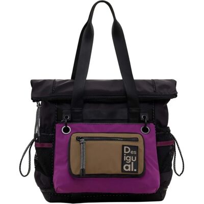 Sac à dos femme Desigual - Polyamide - Noir - Taille unique Sac à dos femme Desigual - Polyamide - Noir - Taille unique